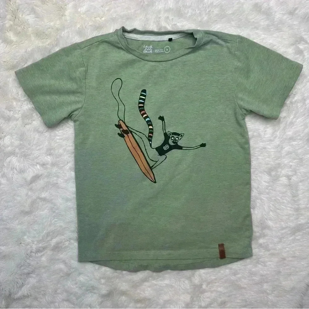 Deux par  Deux T-Shirts etc Green Size 4